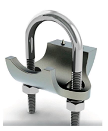 SP/GAR - GRAMPO DE FIXAÇÃO ÂNGULO RETO